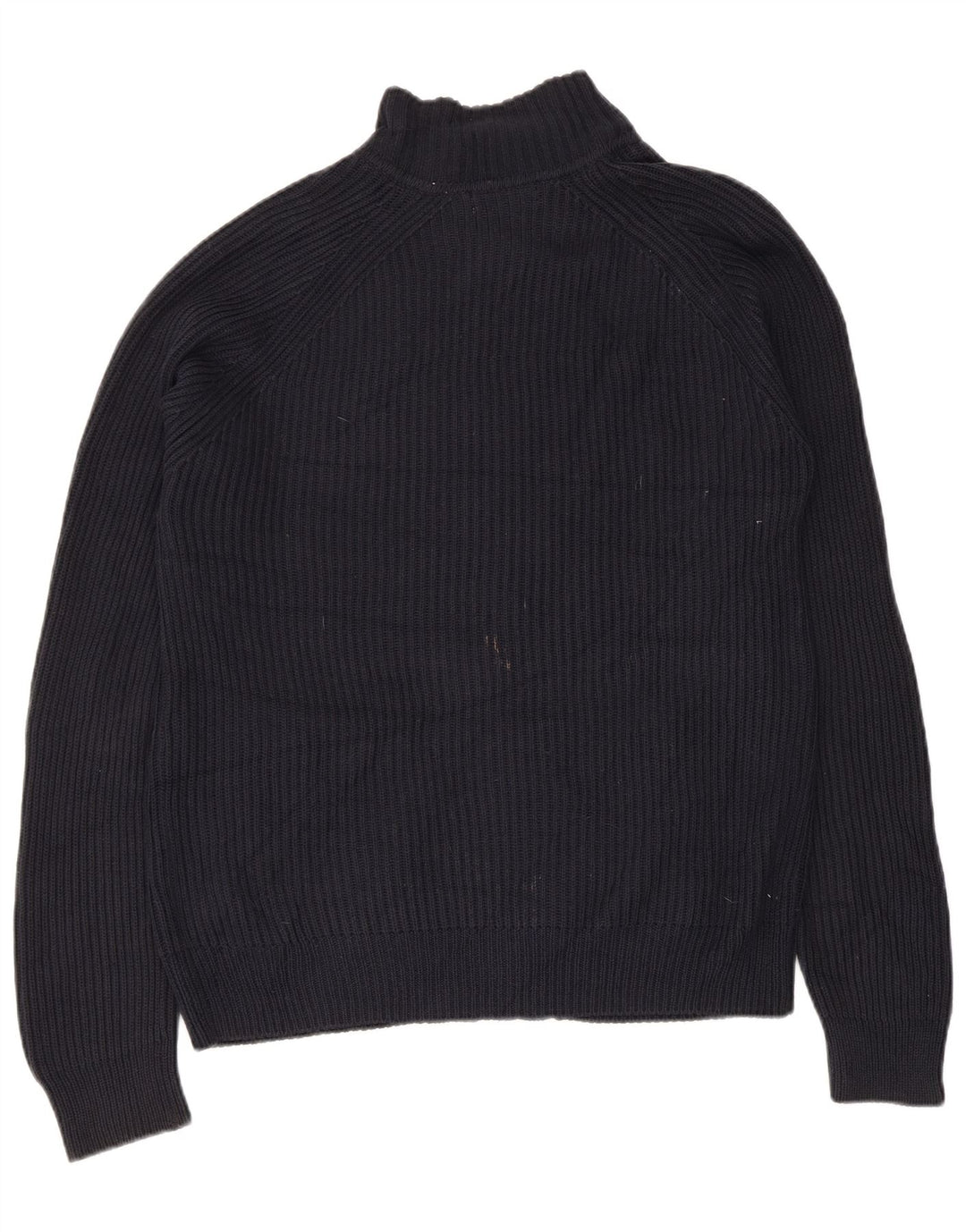 Calvin Klein Cardigan entièrement zippé pour homme en coton bleu marine moyen