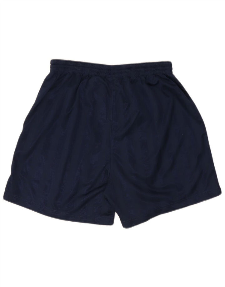 Nike Short de sport pour homme Large en polyester rayé bleu marine