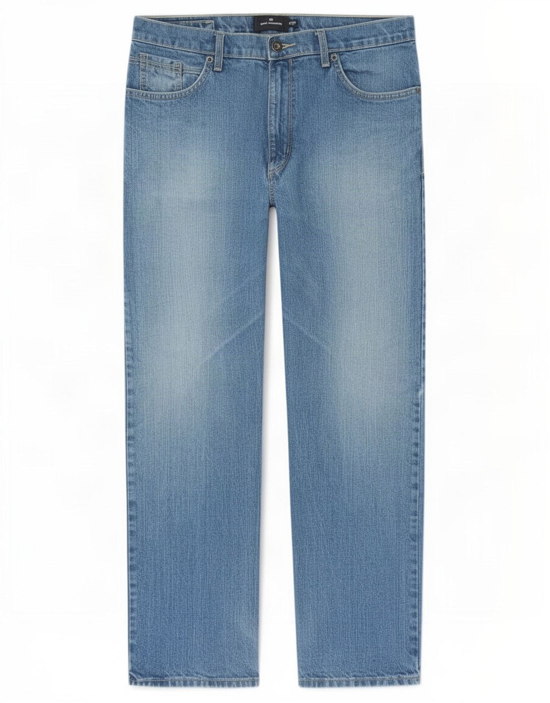 Marks & Spencer Jean droit bleu Harbor homme W34 L31 coton