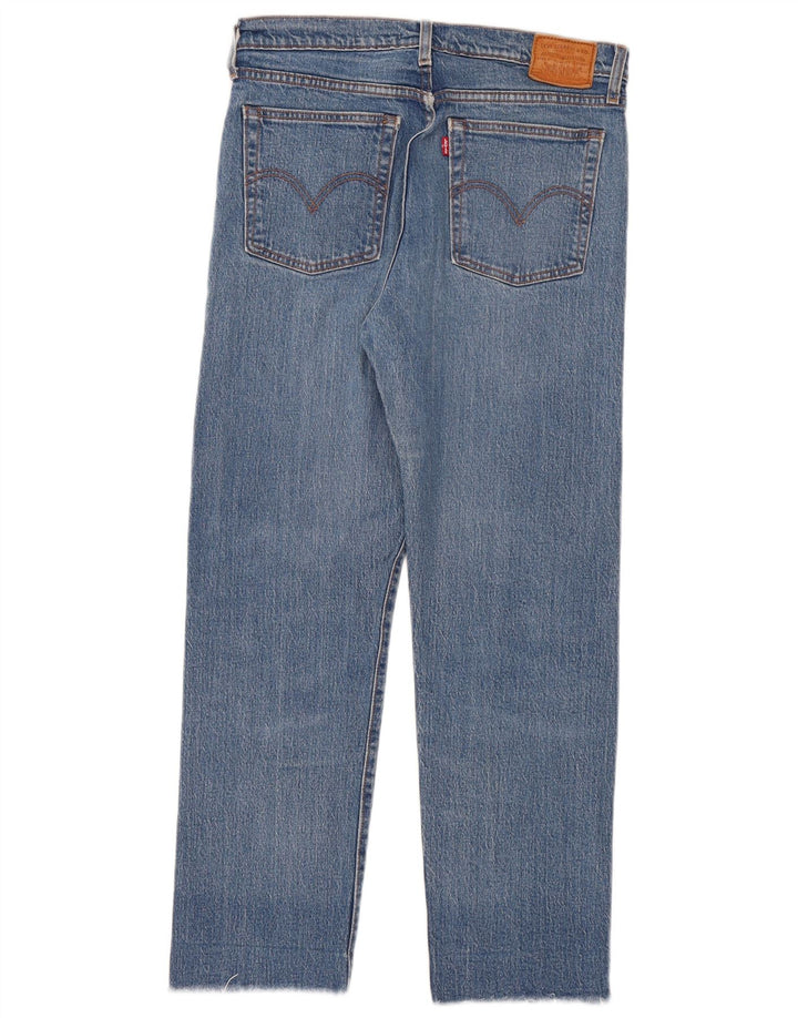 Levi's Jean Droit Wedgie Femme W29 L28 Bleu Coton