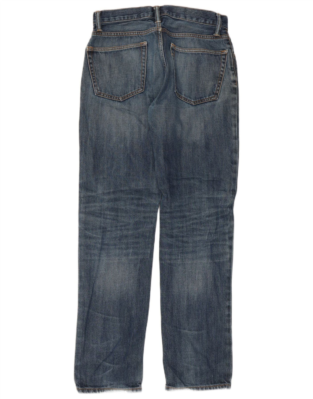 Gap Jean droit vieilli femme W28 L32 bleu coton