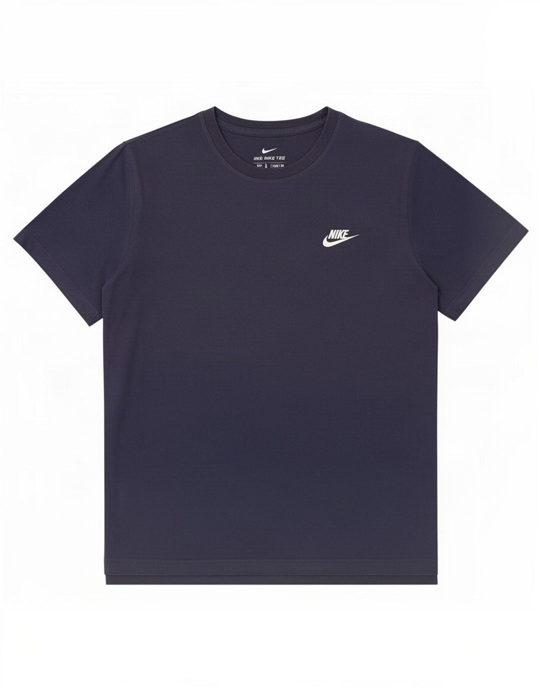Nike T-Shirt Homme Bleu Marine Moyen Coton