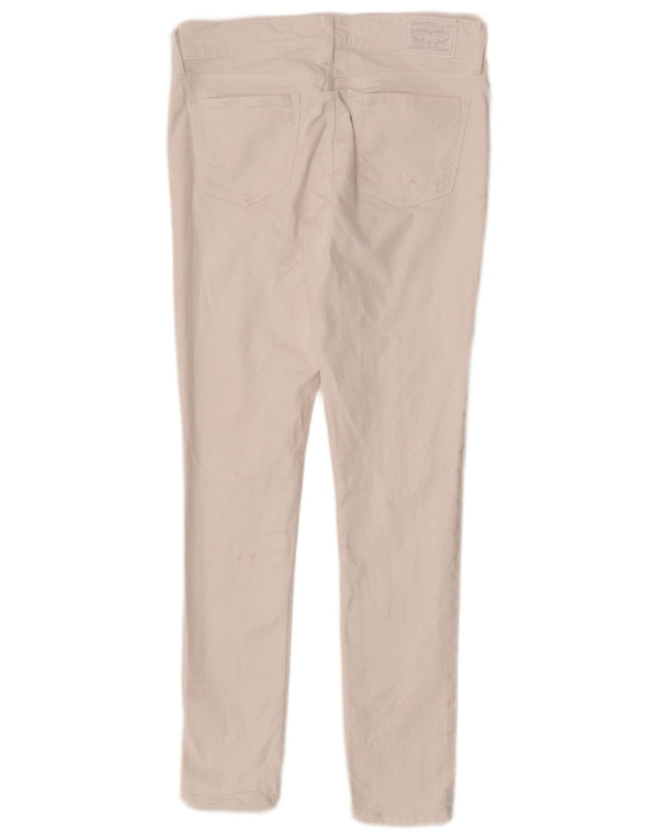 Levi's Jean Skinny 711 Femme Blanc W28 L30 Coton