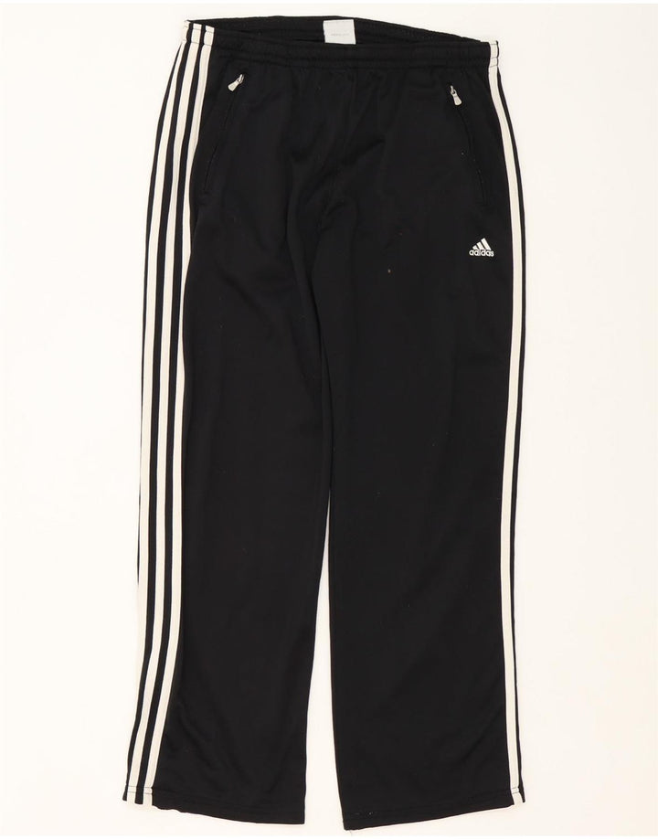 Adidas Pantalon de survêtement pour homme UK 40/42 Medium Noir Polyester