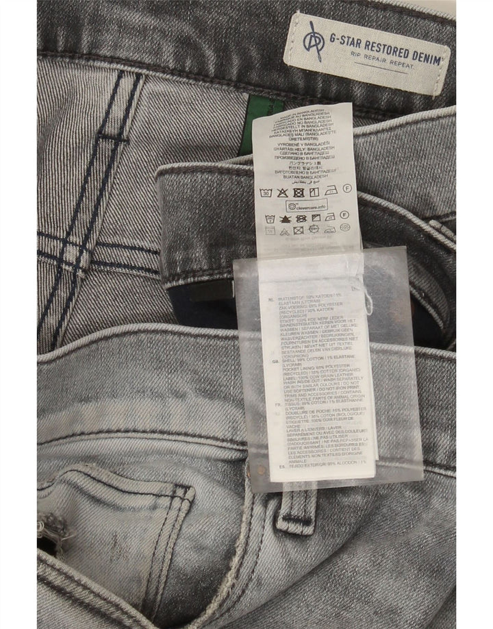 G-Star Homme 3301 Jean Slim effet vieilli W36 L36 Gris Coton