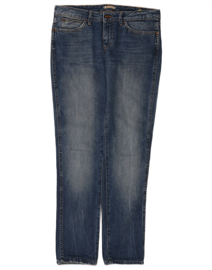Wrangler Jean Slim Molly Femme W28 L32 Bleu Coton