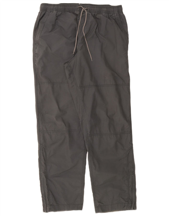 Marks & Spencer Pantalon droit homme W38 L31 gris coton