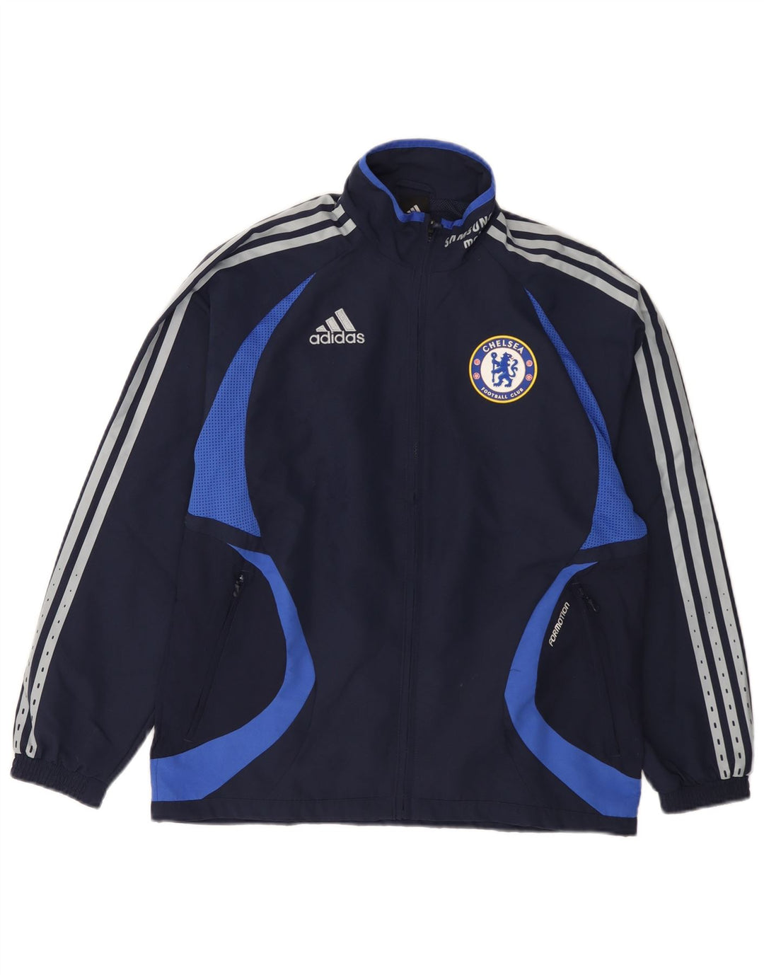 ADIDAS Veste de Survêtement Chelsea FC Garçon 13-14 Ans Bleu Marine