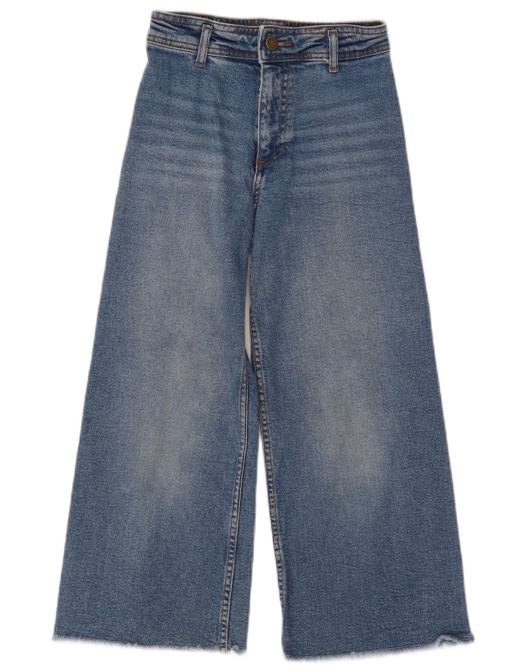 Jean large fille ZARA 9-10 ans W24 L22 Bleu