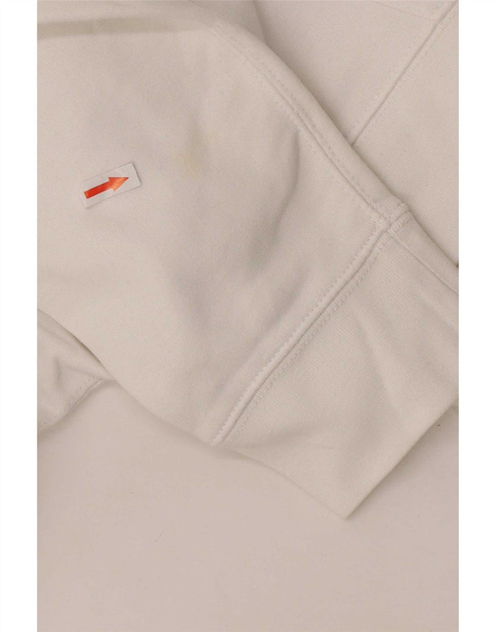 Levi's Pull à Capuche Coupe Relax Homme Blanc Large