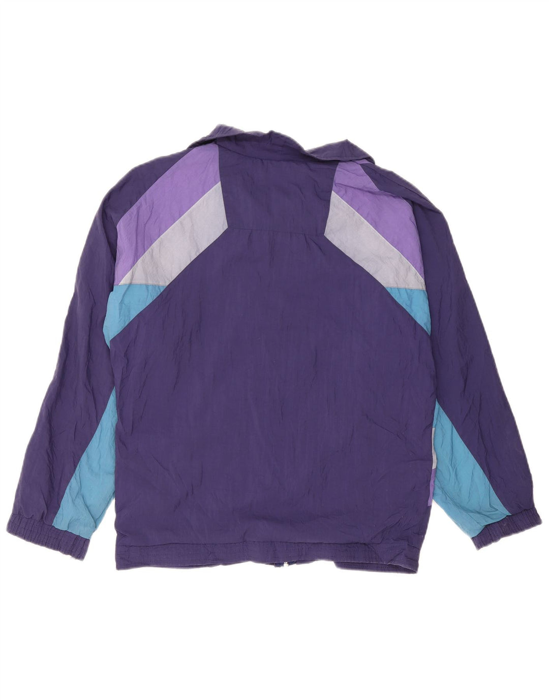 Leopard Veste de Survêtement Homme Violet Moyen Colorblock Nylon