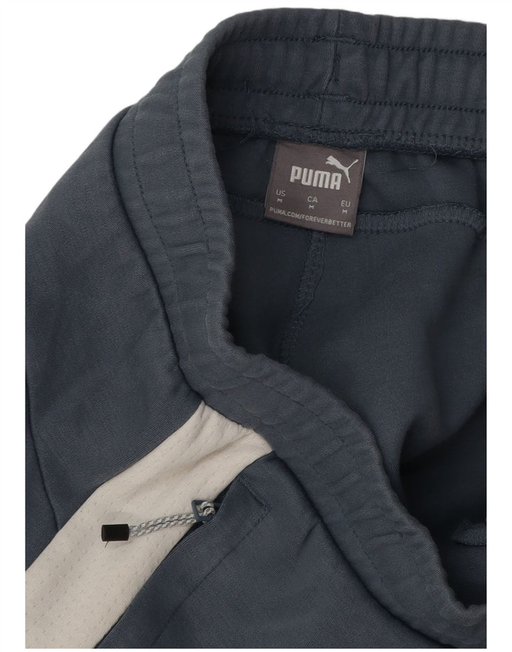 Puma Pantalon de Survêtement Homme Bleu Marine Moyen Colourblock