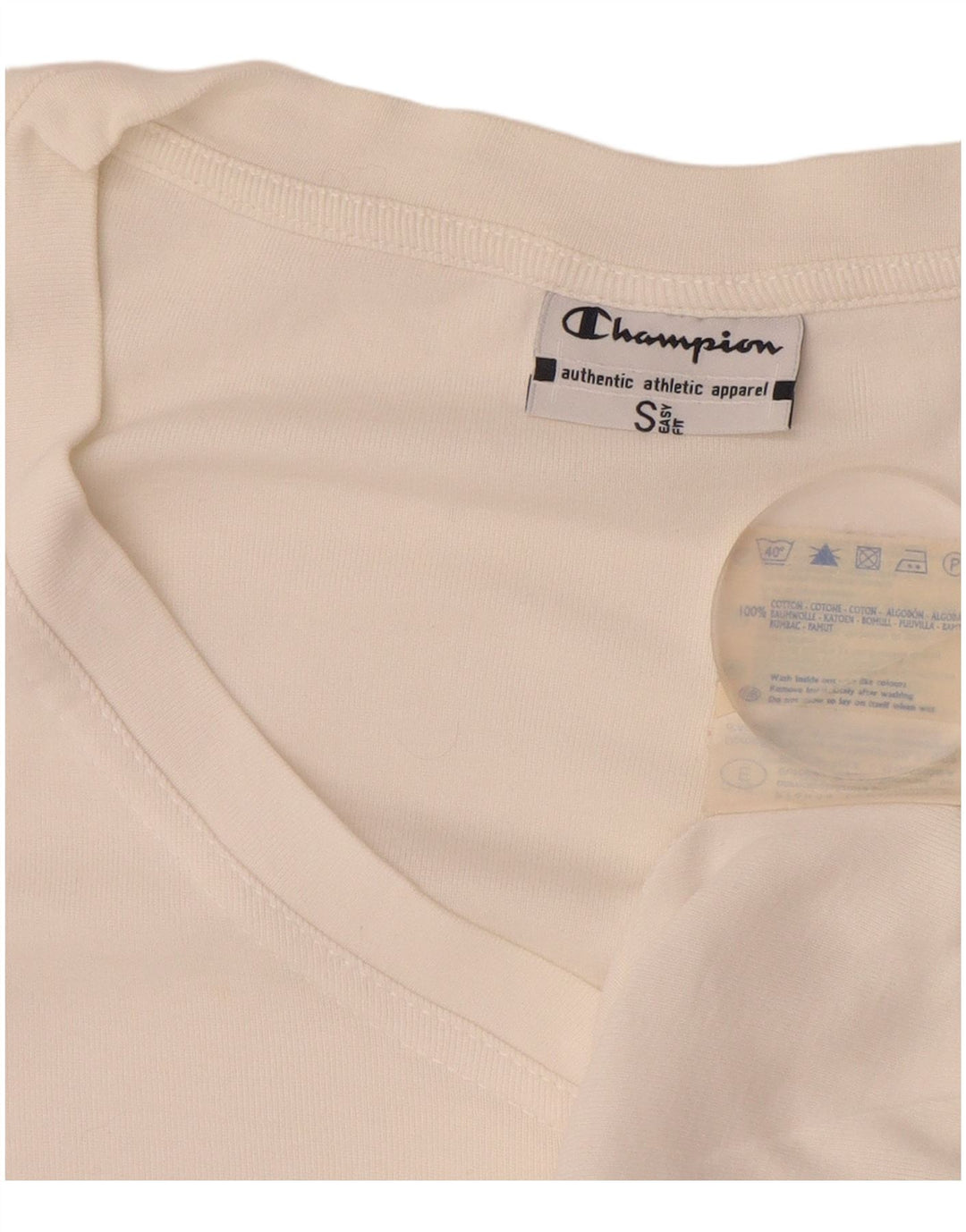 CHAMPION Débardeur Easy Fit pour femme UK 10 Petit coton blanc