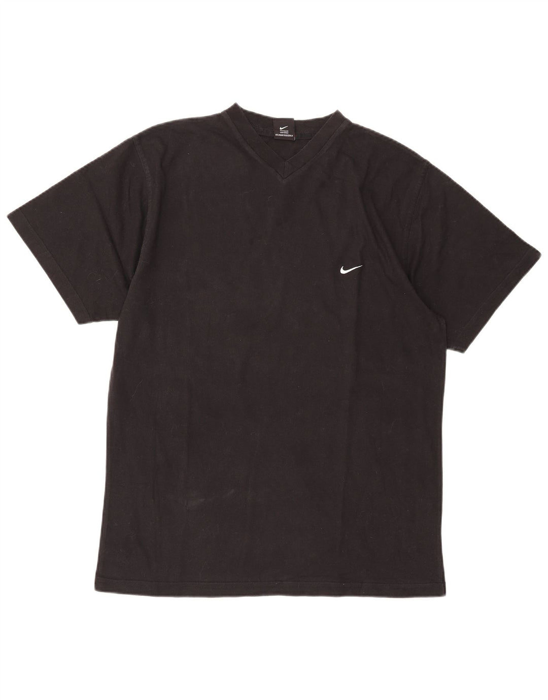 Nike T-shirt pour homme UK 42/44 Large Noir Coton
