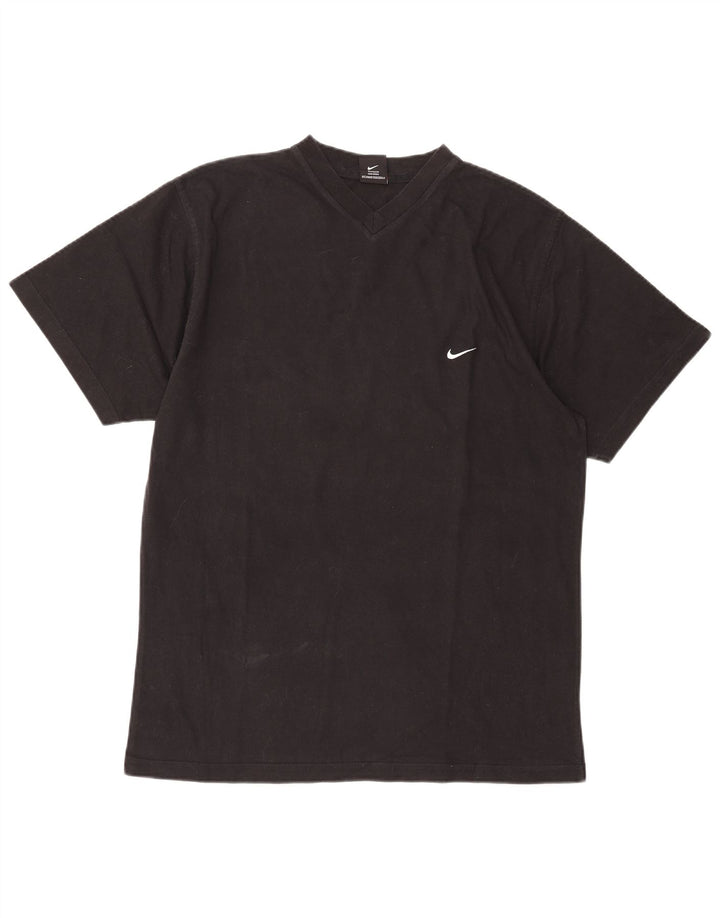 Nike T-shirt pour homme UK 42/44 Large Noir Coton