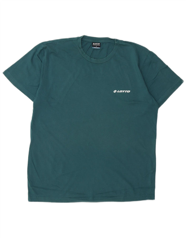 Lotto T-Shirt Homme Bleu Moyen
