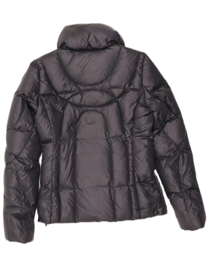 Blauer Veste matelassée pour femme UK 12 Medium Bleu Marine Polyamide