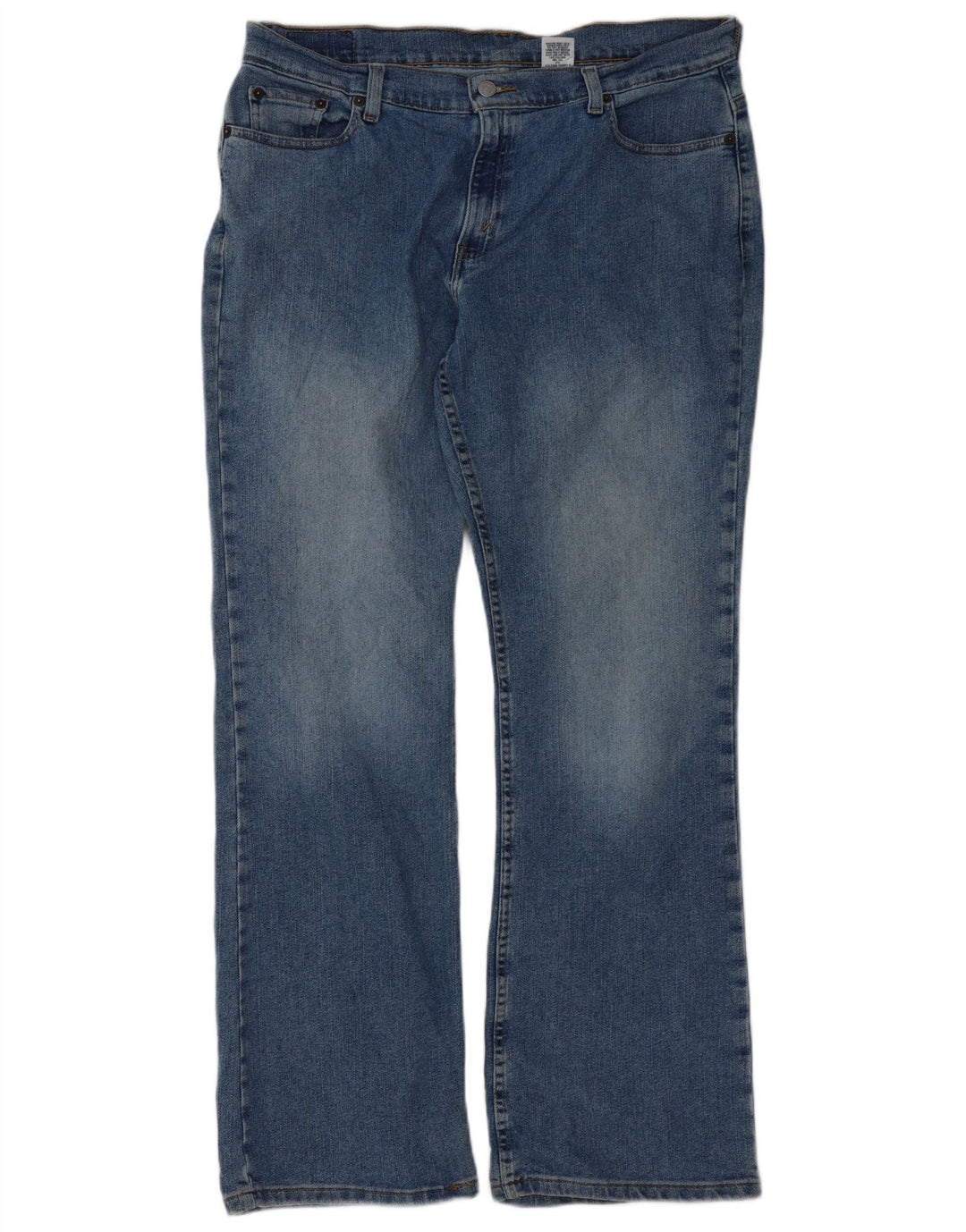 Levi's Jean Bootcut 515 Femme US 16 2XL W36 L32 Bleu Coton