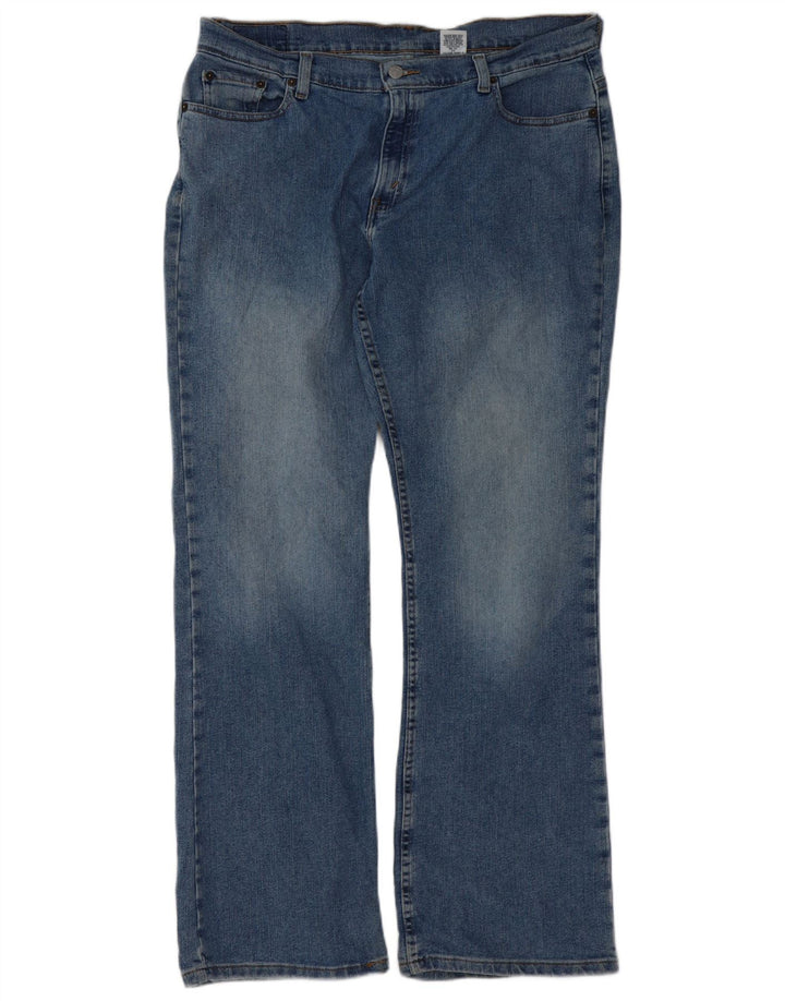 Levi's Jean Bootcut 515 Femme US 16 2XL W36 L32 Bleu Coton