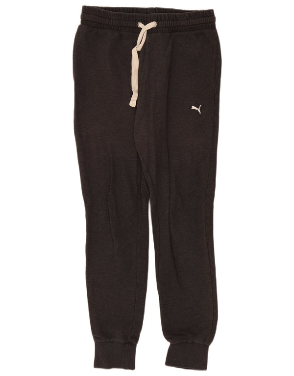 Puma Pantalon de survêtement pour femme Joggers UK 12 Gris moyen moucheté