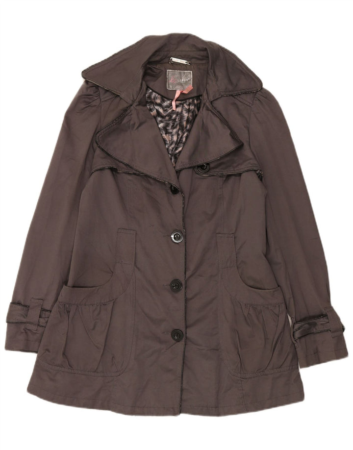 Lipsy Trench Femme UK 42 Gris Moyen Polyester