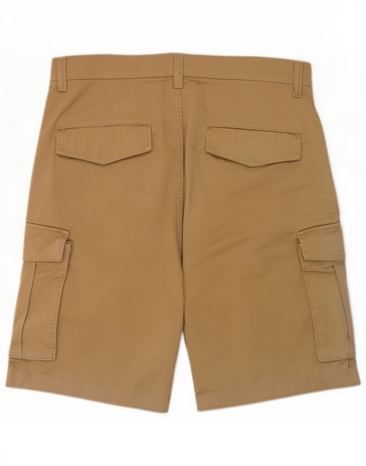 Gant Short Cargo Relaxed Homme Moyen W32 Beige Coton