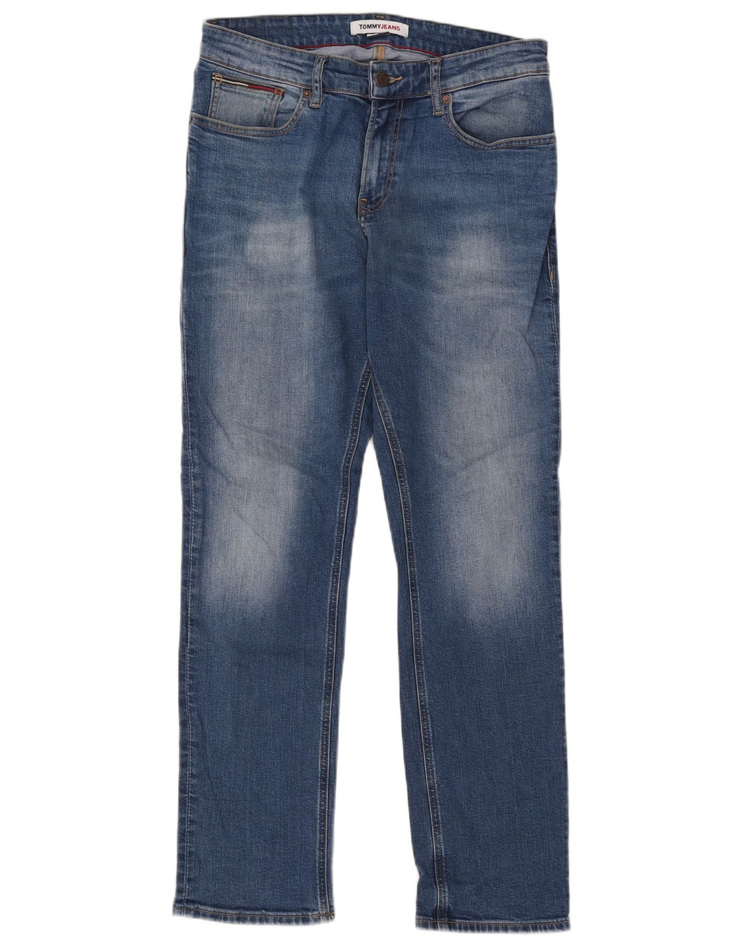 Tommy Hilfiger Jean Slim Homme W30 L30 Bleu Coton