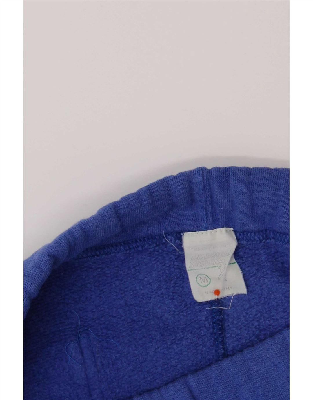 American System Pantalon de Survêtement Graphique Homme Bleu Moyen Coton