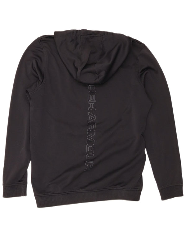Under Armour Sweat à capuche Cold Gear Graphic Zip pour homme, petit, noir