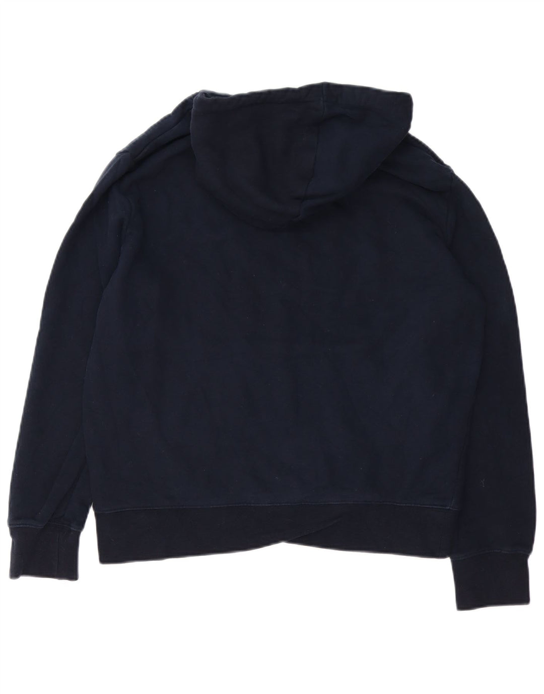 Marks & Spencer Pull à capuche pour femme en coton bleu marine moyen