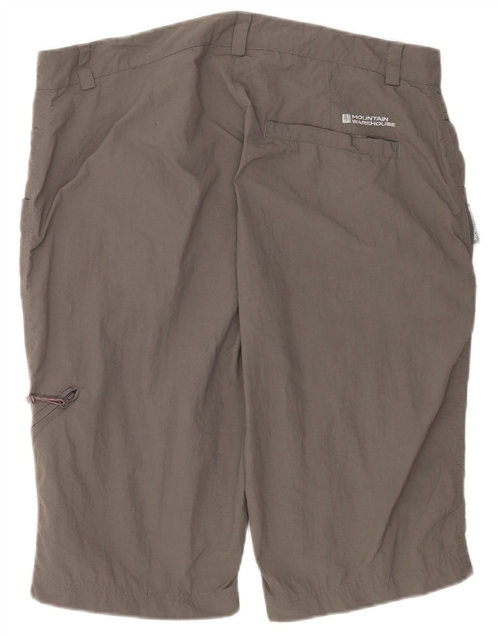 Mountain Warehouse Short cargo pour femme UK 14 Large W34 Nylon gris