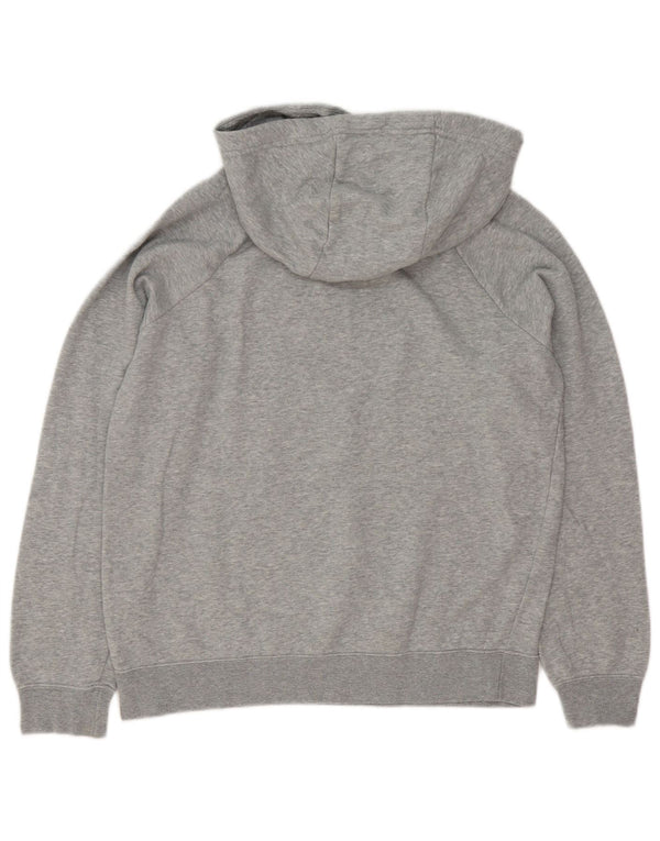 Nike Pull à capuche pour femme UK 14 Gris moyen Coton