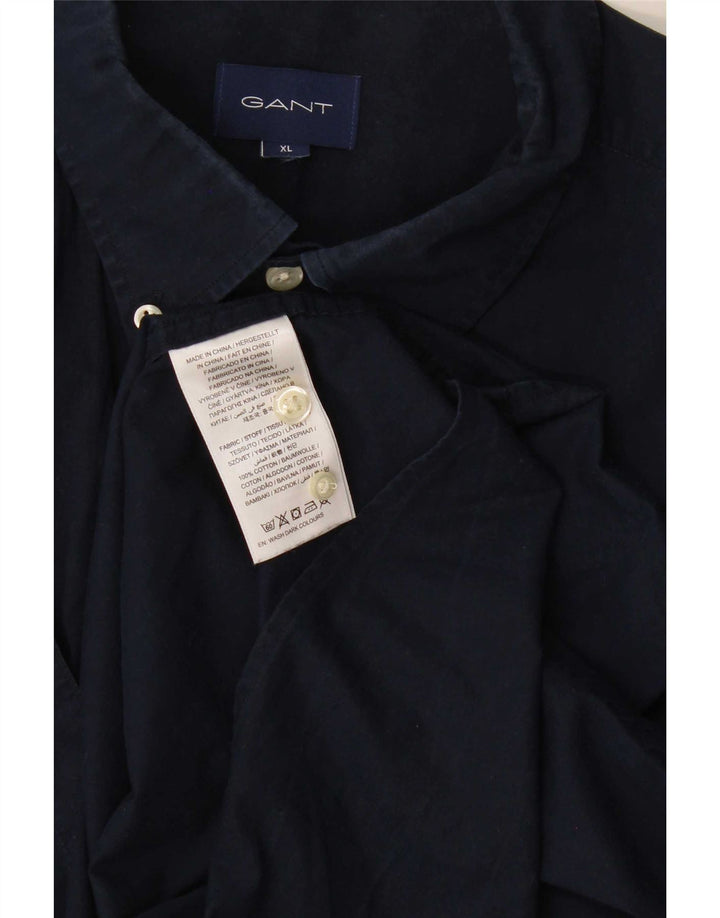 Gant Chemise Regular XL Bleu Marine Coton Homme