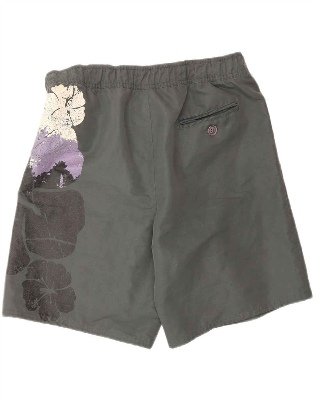 PUMA Short de bain homme grand gris fleuri