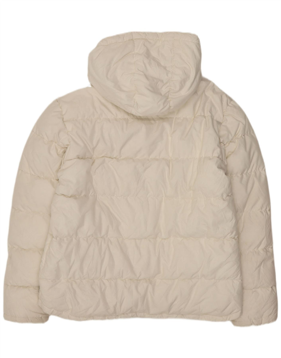 FILA Veste matelassée à capuche pour hommes UK 42 XL Blanc Polyester