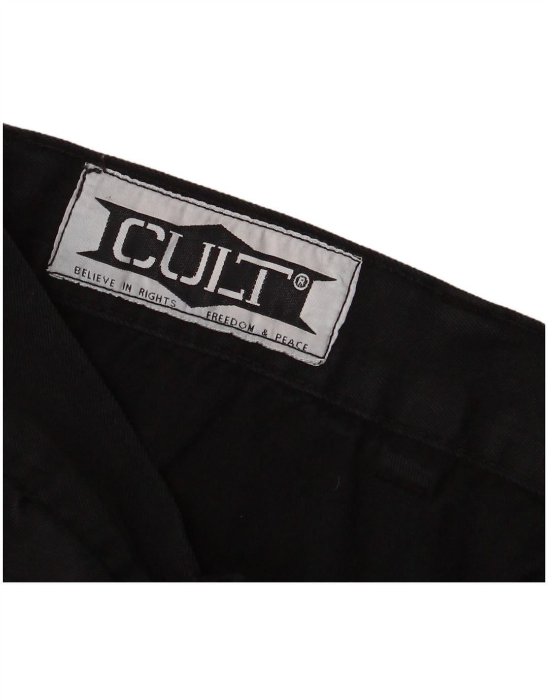 Short Cargo Vintage Homme W34 Grand Noir
