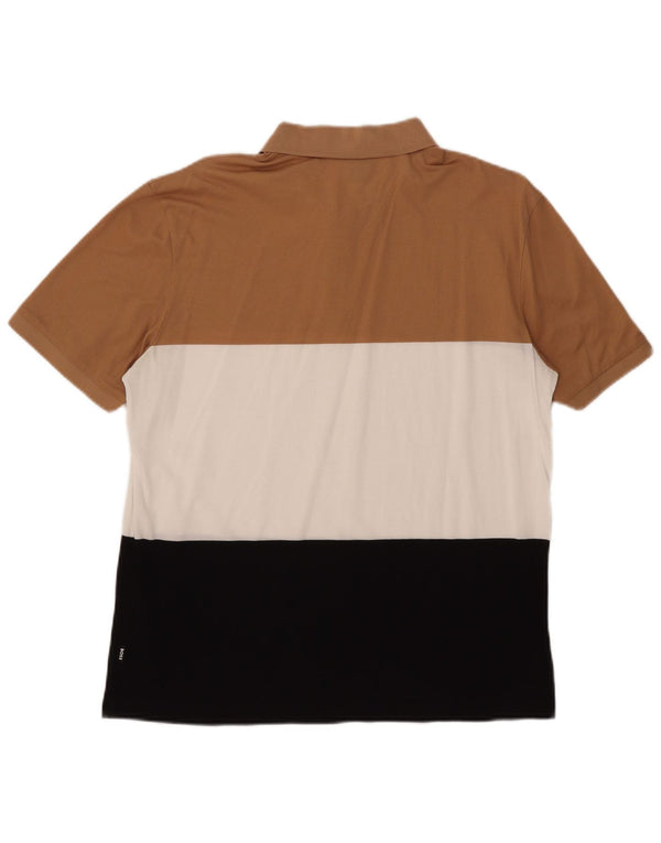 Hugo Boss Homme Polo Large Multicolore Colourblock Coton