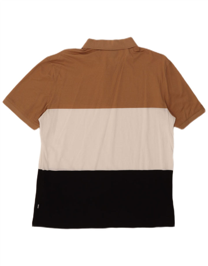 Hugo Boss Homme Polo Large Multicolore Colourblock Coton