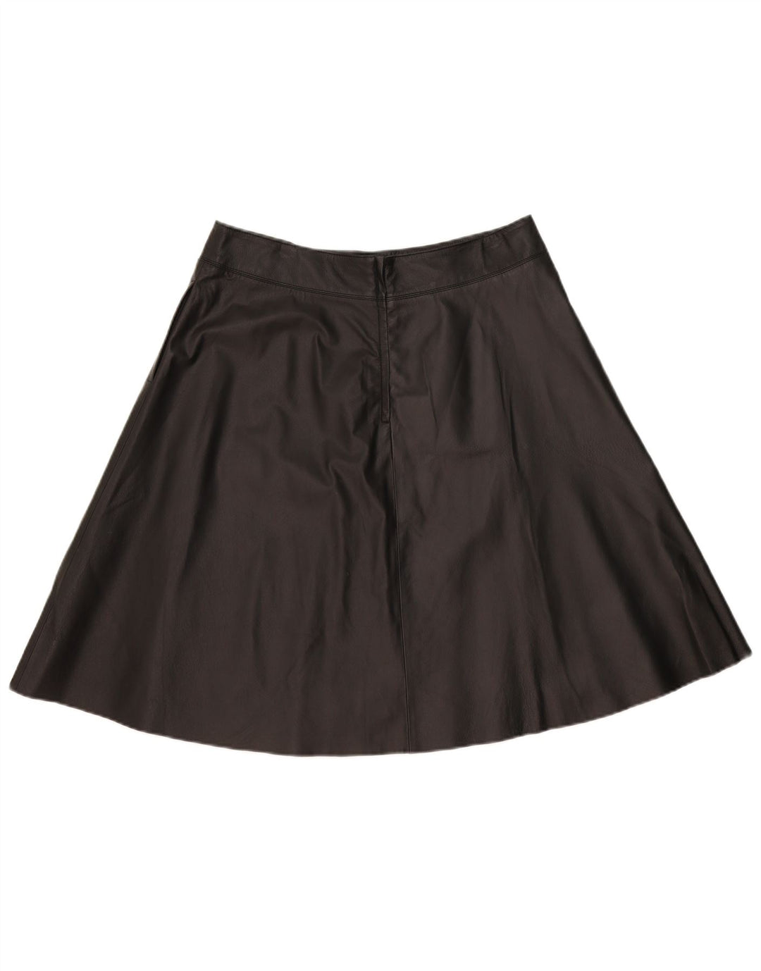 Définitions Jupe en cuir pour femme UK 14 Large W34 Noir