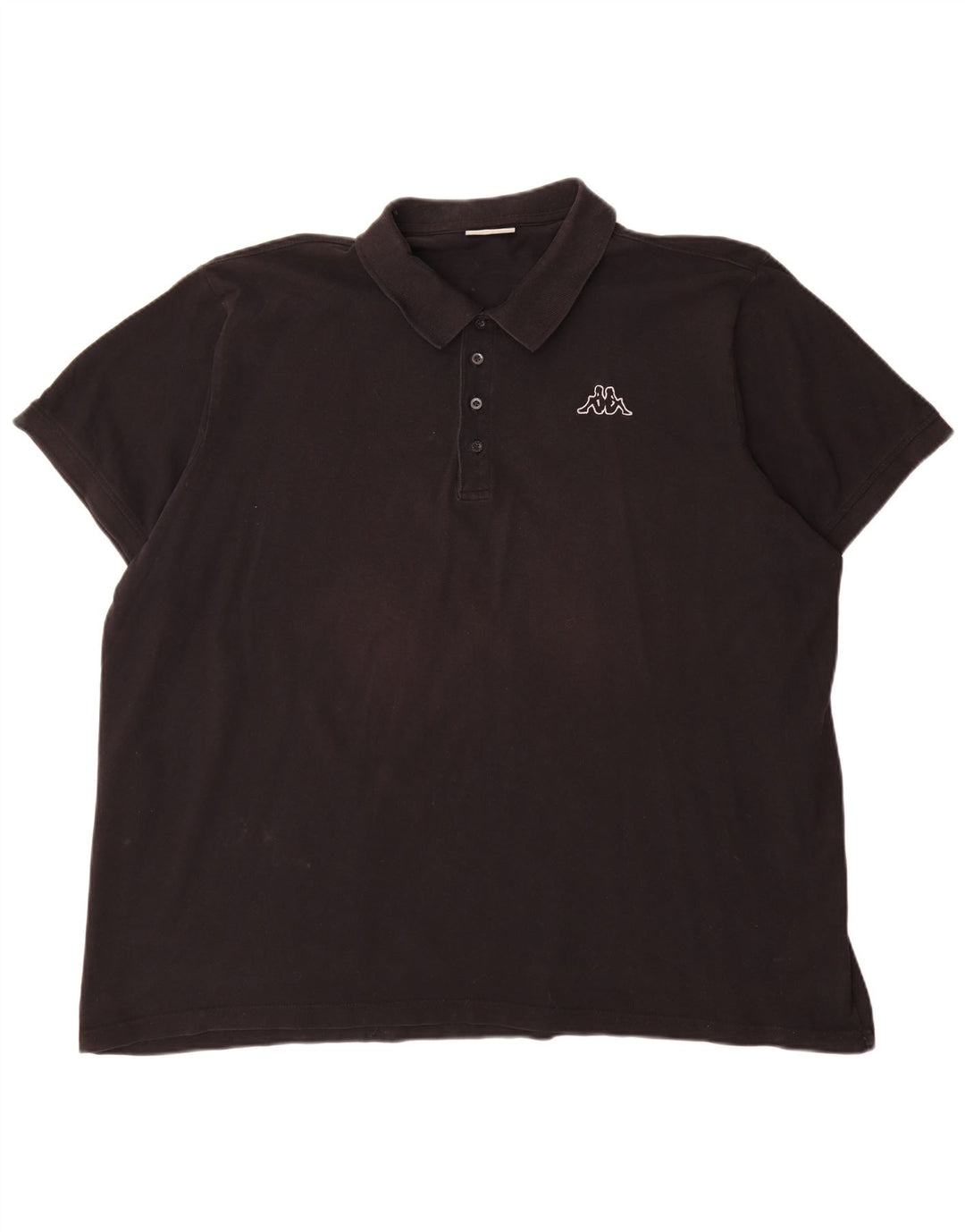 Kappa Polo Homme 4XL Noir Coton