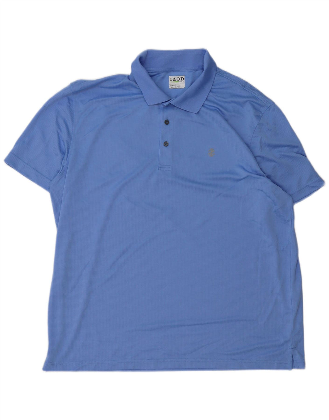 IZOD Polo homme grand et grand 2XL bleu polyester