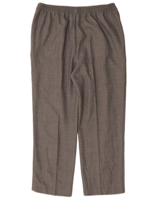 Marks & Spencer Pantalon chino droit pour femme UK 16 Large W32 L26 Gris