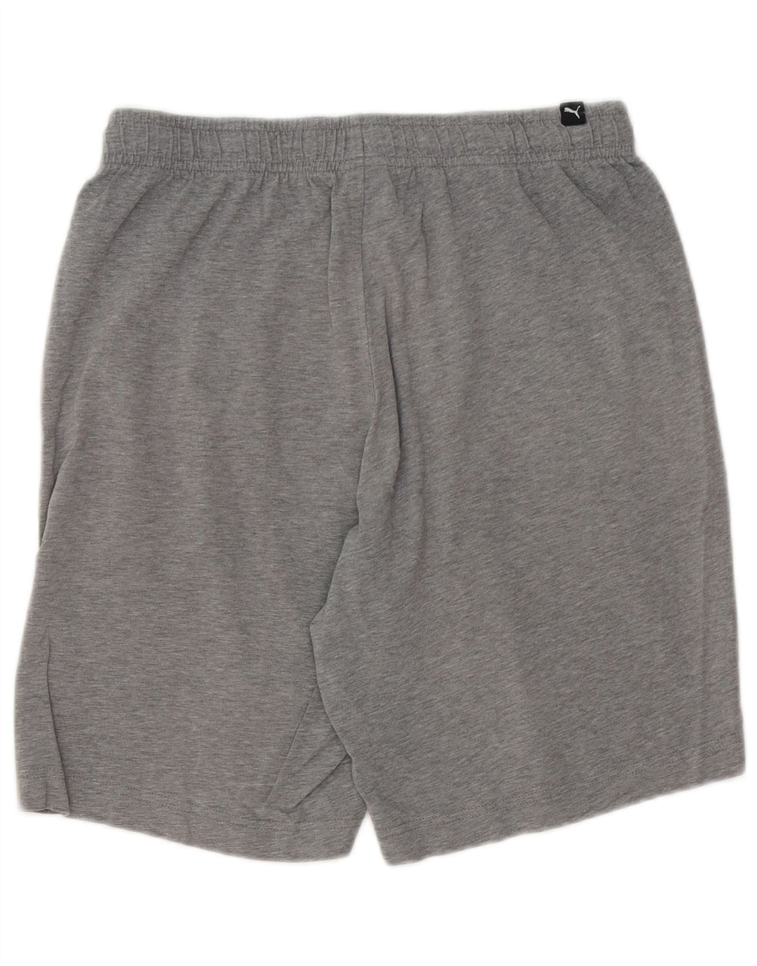 PUMA Short de Sport Homme Gris Moyen Coton