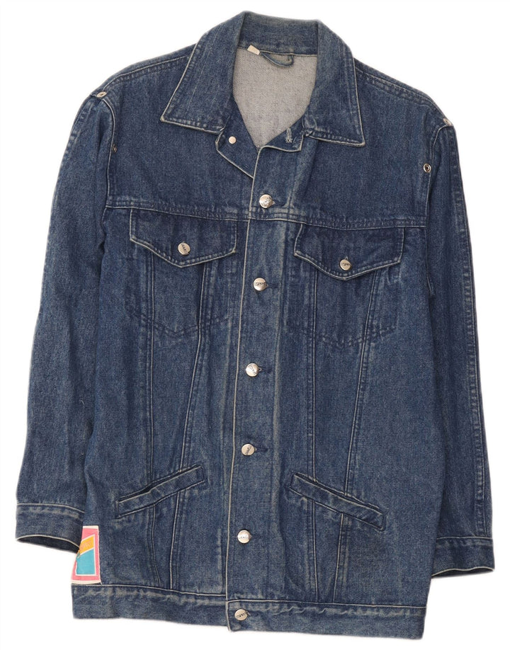 Esprit Veste en jean pour homme UK 38 Bleu moyen Coton