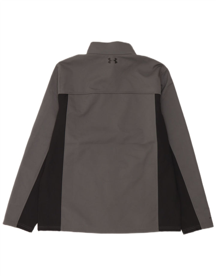 Under Armour Veste de Survêtement XL Homme Gris Géométrique Polyester