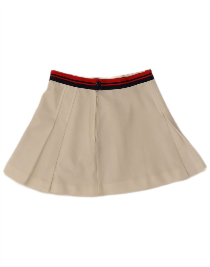 ELLESSE Jupe de Tennis Femme IT 42 Medium Blanc Colourblock