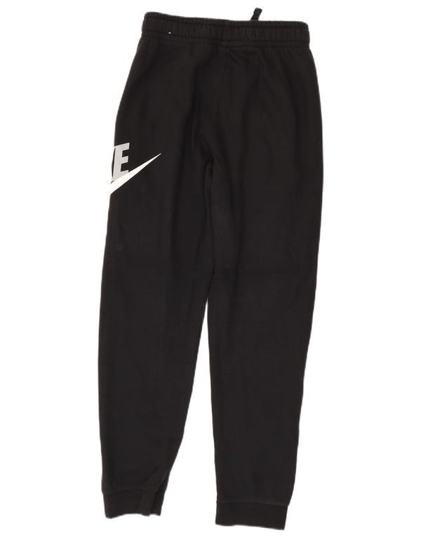Nike Pantalon de survêtement graphique pour garçon 12-13 ans Large Noir Coton