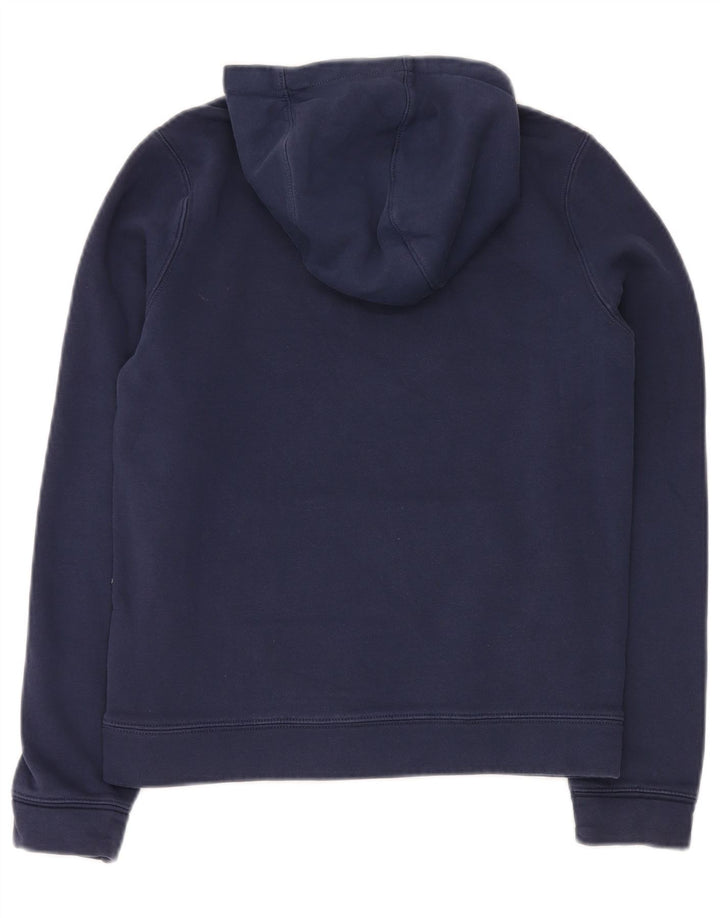 NIKE Pull à capuche graphique pour garçon 12-13 ans Grand bleu marine en coton