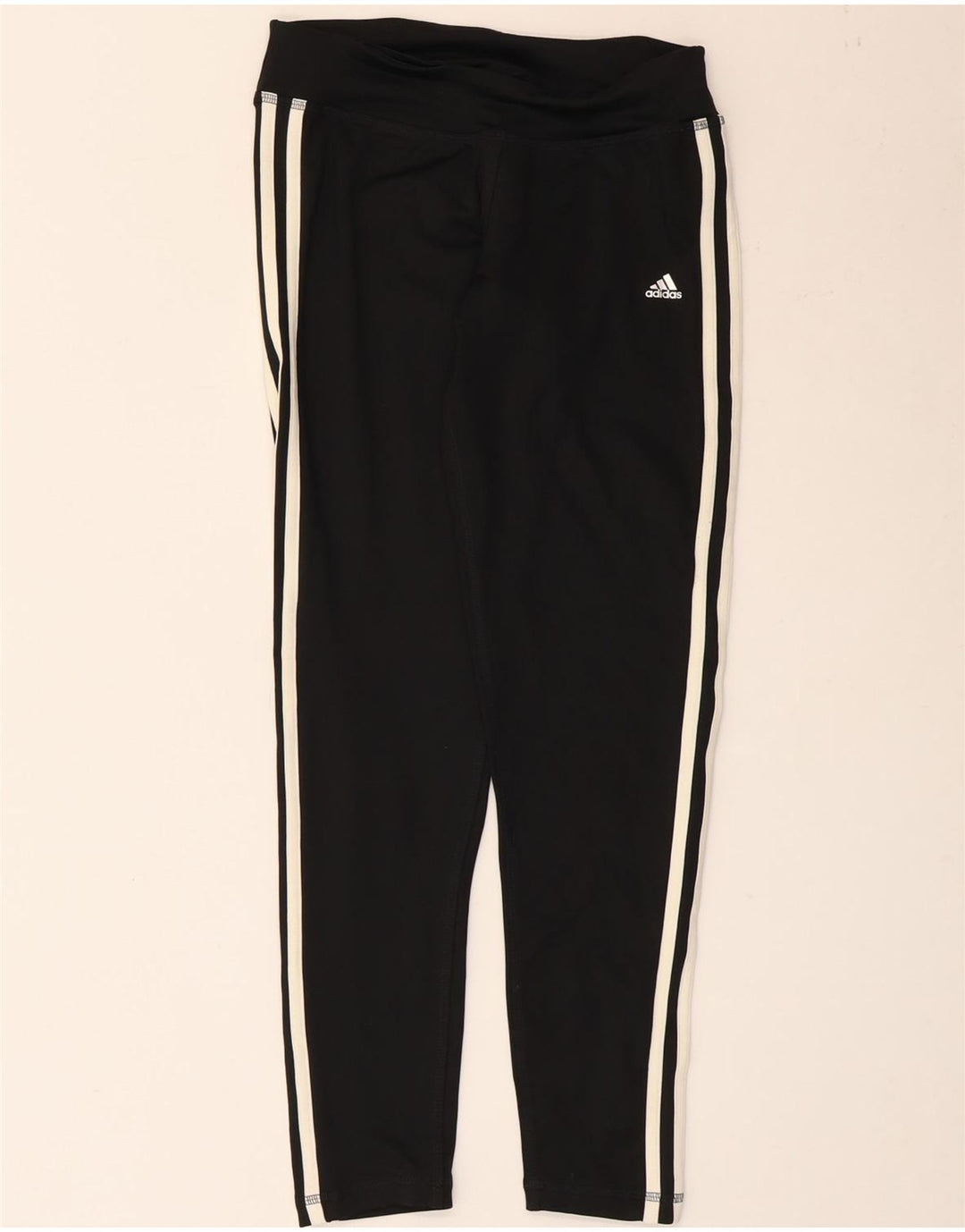 Adidas Climalite Leggings UK 8/10 Petit Noir Polyester
