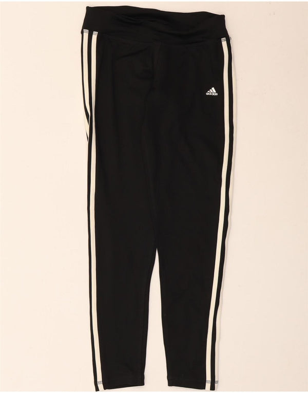 Adidas Climalite Leggings UK 8/10 Petit Noir Polyester